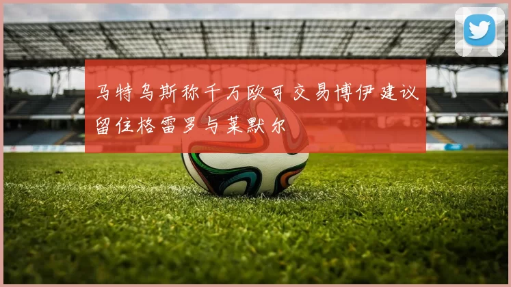 马特乌斯称千万欧可交易博伊建议留住格雷罗与莱默尔